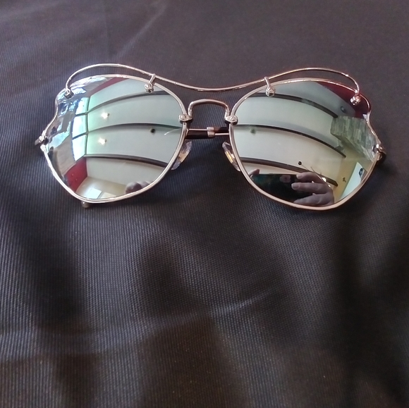 Miu Miu Mirror Sunglasses - Picture 4 of 10